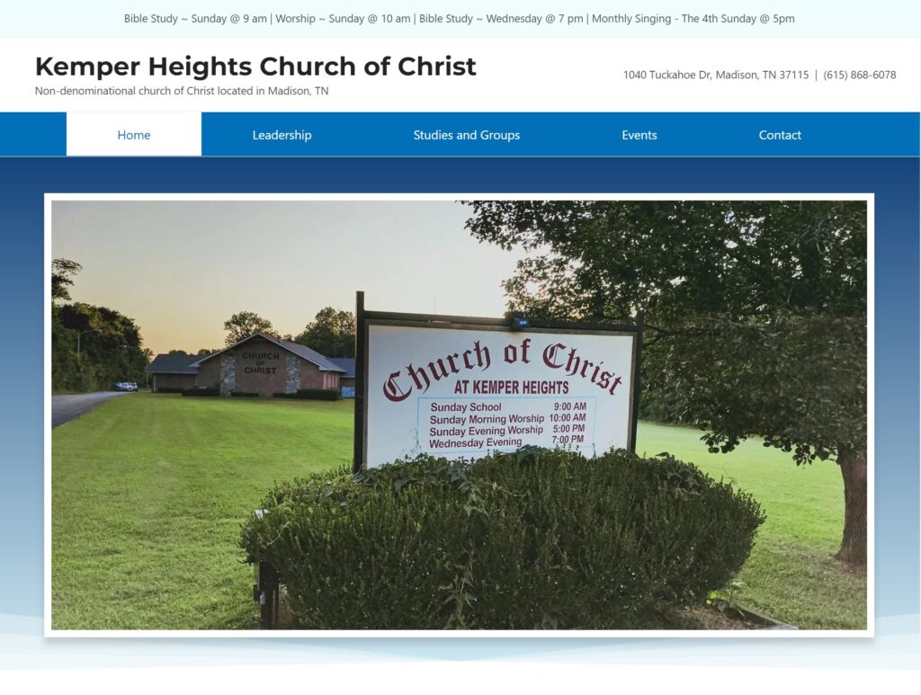 Kemper Heights Church of Christ