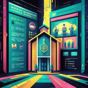 An infographic showing the importance of having Ministry information on a Church Website