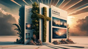 Church Website Homepage Visual Appeal